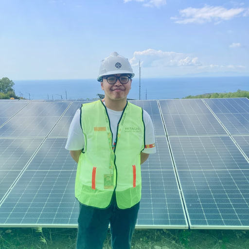 Rizal at Solar Panel Site